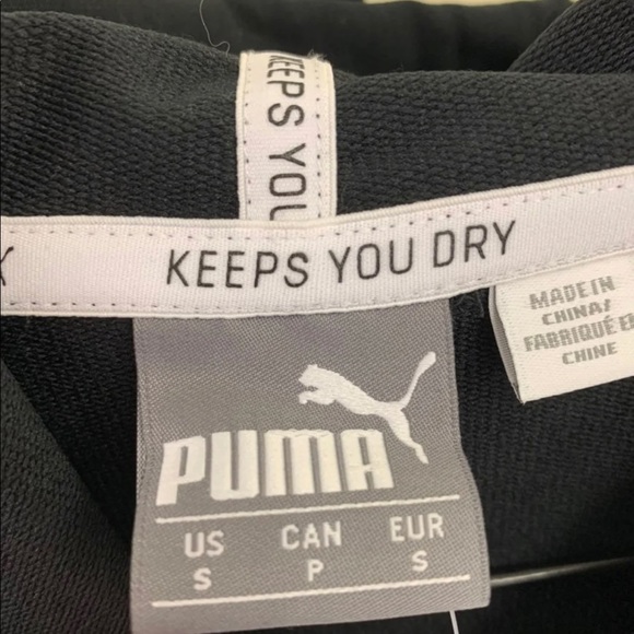 NET BLACK PUMA DRYCELL SPORT HOODIE S! - Picture 5 of 6